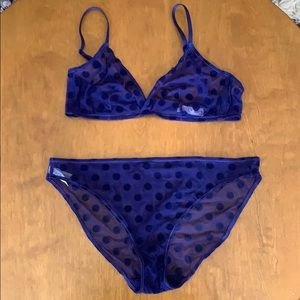 J. Crew Bra and Panty (NEW)